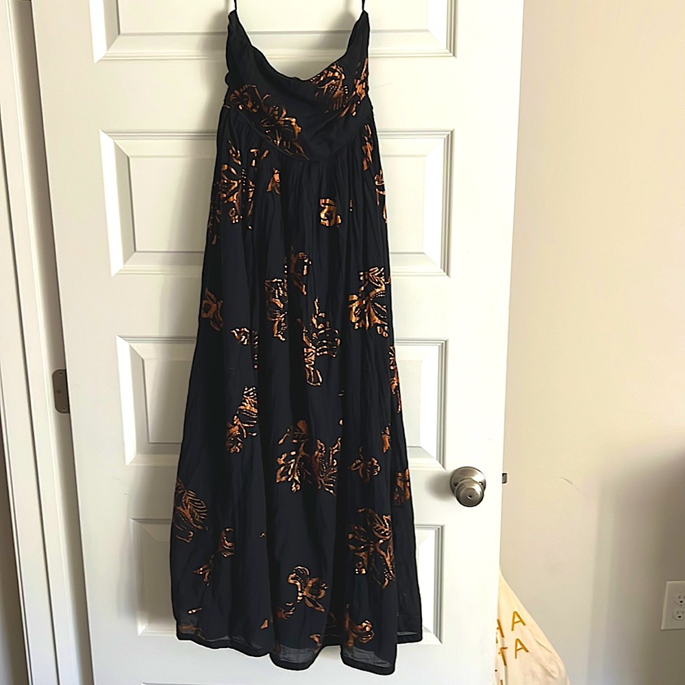 Free People strapless dress.
